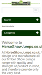 Mobile Screenshot of horseshowjumps.co.uk